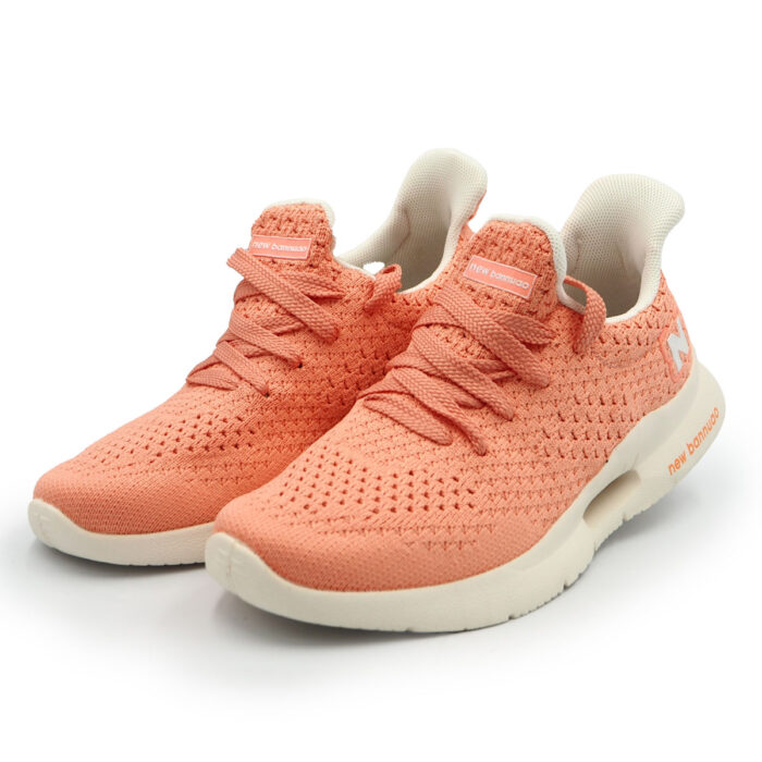 "Malaysian Stock - Red Breathable Women's Shoes - Fabric out Sole  (wl813-05-Orange) "