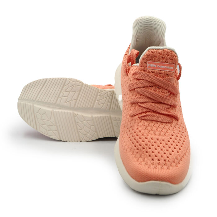 "Malaysian Stock - Red Breathable Women's Shoes - Fabric out Sole  (wl813-05-Orange) " - Image 5