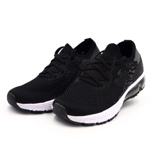"New Bannuao Womens Running Shoes Sneakers Lace Up Fabric & Soft - Light Weight, Ladies Shoes (Black-wl663-03) "