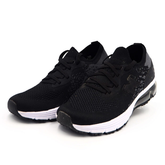 "New Bannuao Womens Running Shoes Sneakers Lace Up Fabric & Soft - Light Weight, Ladies Shoes (Black-wl663-03) "