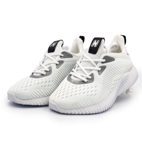 Ladies Shoes - Breathable Cushy Insole - Lce Up - Womens Shoe White (wl 1722-11 - White)