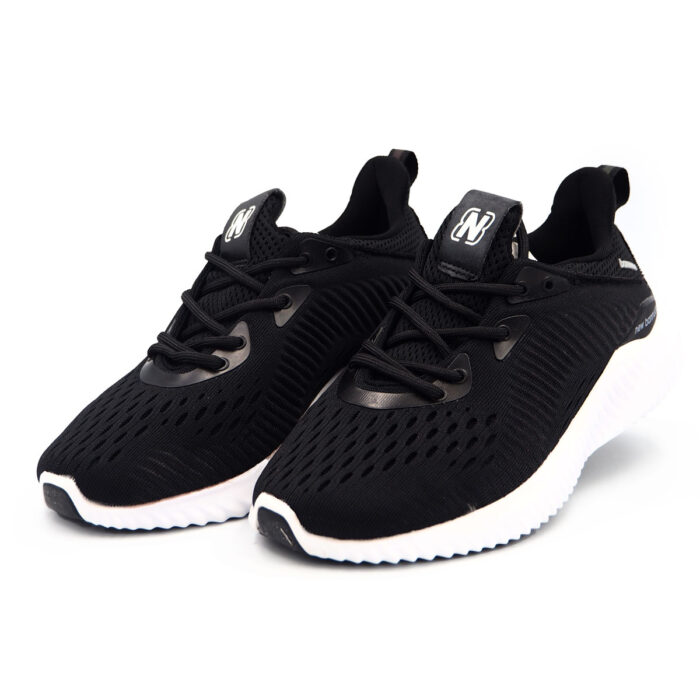 Couples New Bannuao Casual Shoes Soft Light Weight, Traning - Lace Up Shoes (wl1722-10 black)