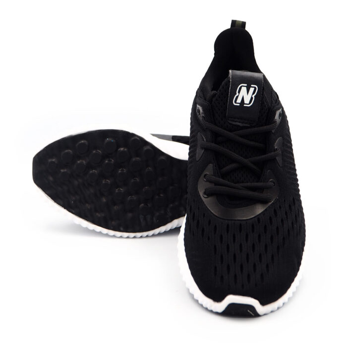 Couples New Bannuao Casual Shoes Soft Light Weight, Traning - Lace Up Shoes (wl1722-10 black) - Image 5