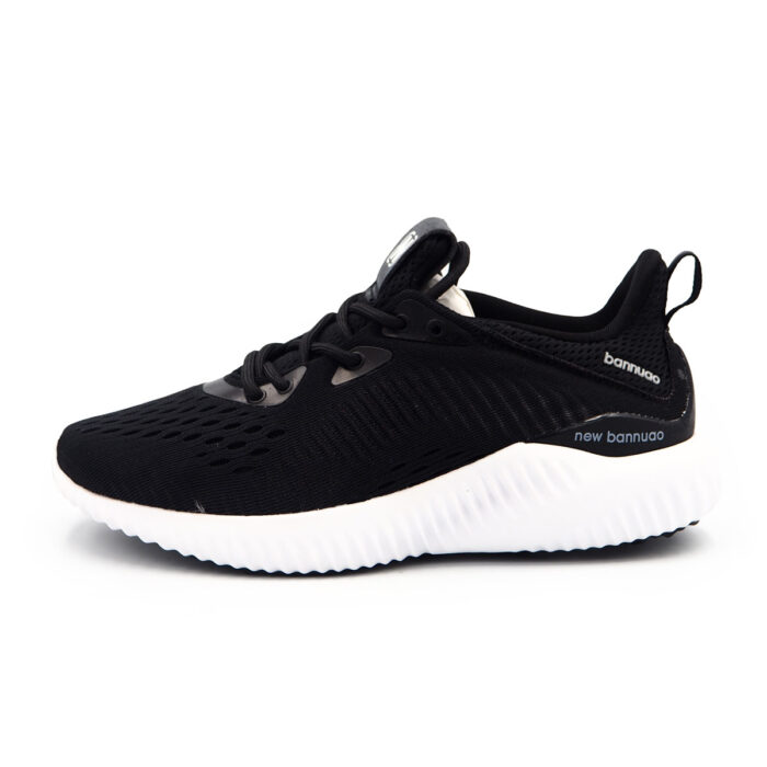 Couples New Bannuao Casual Shoes Soft Light Weight, Traning - Lace Up Shoes (wl1722-10 black) - Image 6
