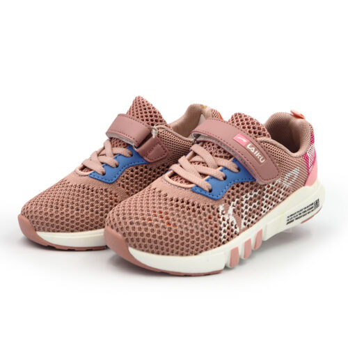 Laiku Pink Mesh Sneakers with White Sole for Girls, Ladies Kasut Wanita (9210- pink)