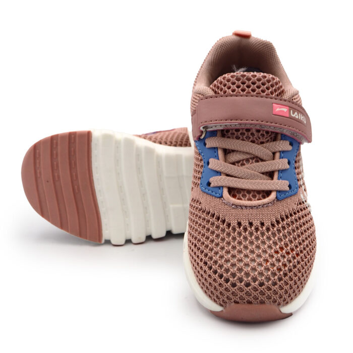 Laiku Pink Mesh Sneakers with White Sole for Girls, Ladies Kasut Wanita (9210- pink) - Image 5
