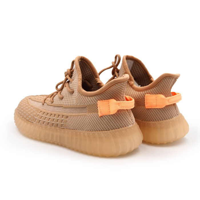 Laiku Beige Slip On Shoes with Soft Transparent Outsole Rubber for Man Women, Girl - Boys (9350 beige) - Image 4