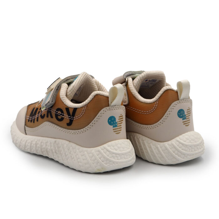 Mickey Boys Stylish School Shoes - Beige Color for Children Age 3 - 7 Years - Kasut Wanita (B - MN2352376 BEIGE) - Image 4
