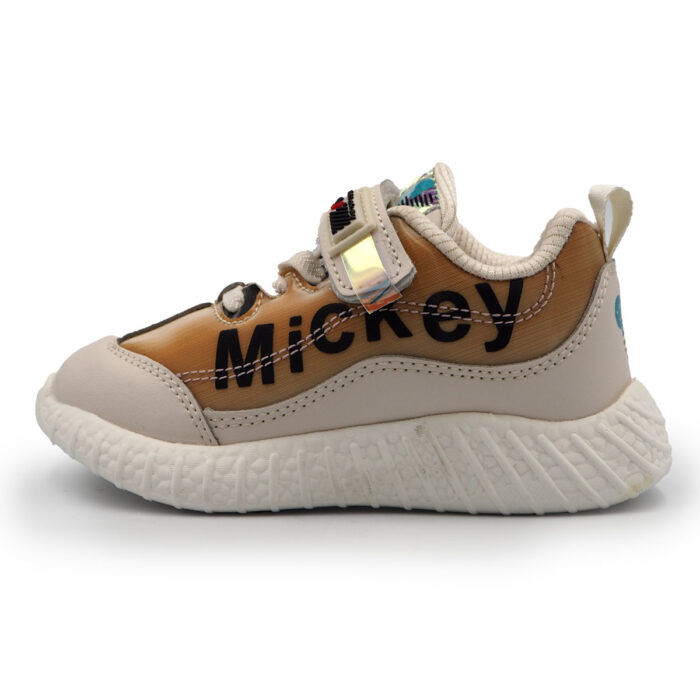 Mickey Boys Stylish School Shoes - Beige Color for Children Age 3 - 7 Years - Kasut Wanita (B - MN2352376 BEIGE) - Image 6