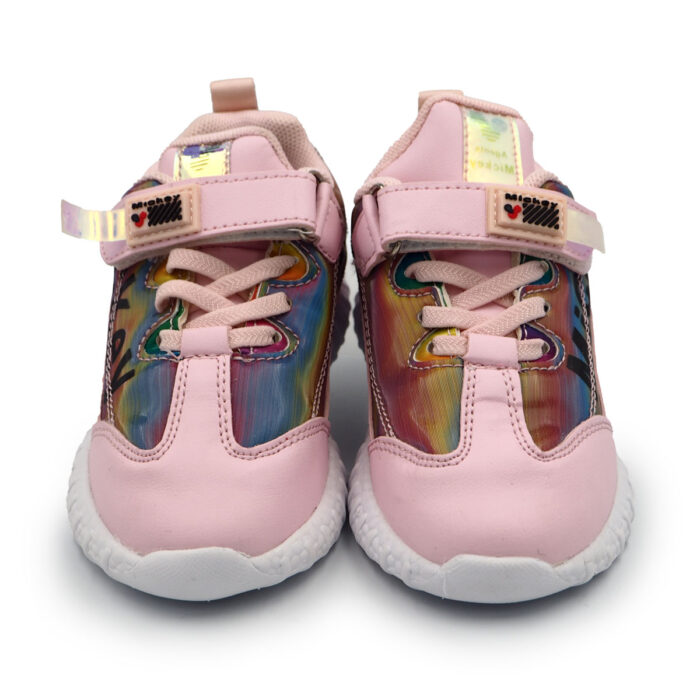 Mickey Girls Stylish School Shoes - Pink Color for Children Age 3 - 7 Years - Kasut Wanita (B - MN2352376 PINK ) - Image 2