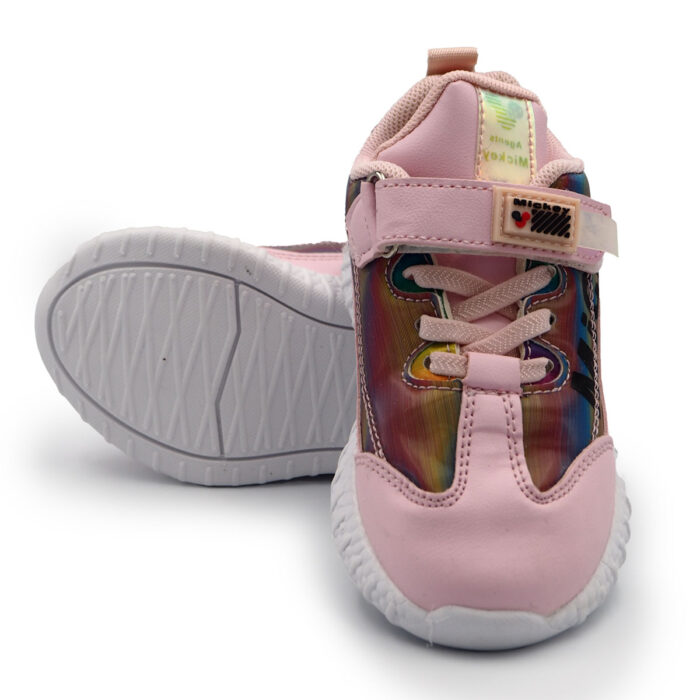 Mickey Girls Stylish School Shoes - Pink Color for Children Age 3 - 7 Years - Kasut Wanita (B - MN2352376 PINK ) - Image 5