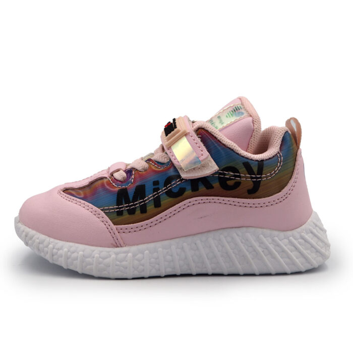 Mickey Girls Stylish School Shoes - Pink Color for Children Age 3 - 7 Years - Kasut Wanita (B - MN2352376 PINK ) - Image 6