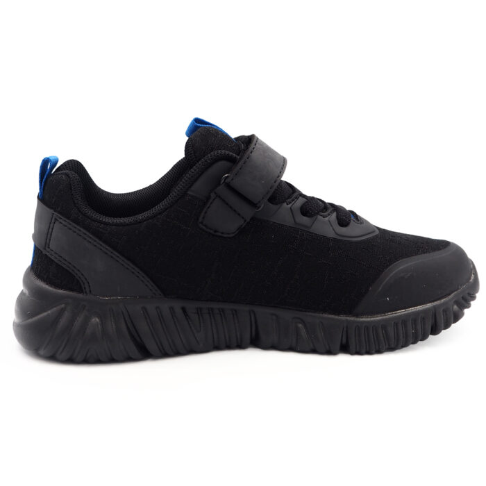 BABERA Black Blue Unisex Simple Breathable Sport Shoe Men Women Casual Outdoor Shoes Putars Kasut berlar babera (1091723- black-blue) - Image 4