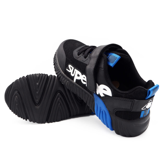 BABERA Black Blue Unisex Simple Breathable Sport Shoe Men Women Casual Outdoor Shoes Putars Kasut berlar babera (1091723- black-blue) - Image 5