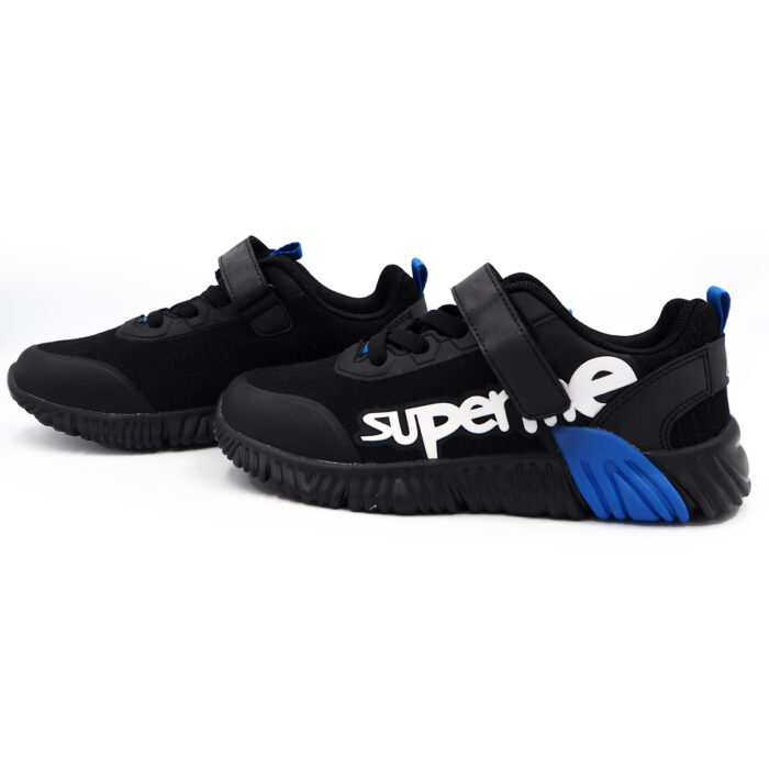BABERA Black Blue Unisex Simple Breathable Sport Shoe Men Women Casual Outdoor Shoes Putars Kasut berlar babera (1091723- black-blue) - Image 6