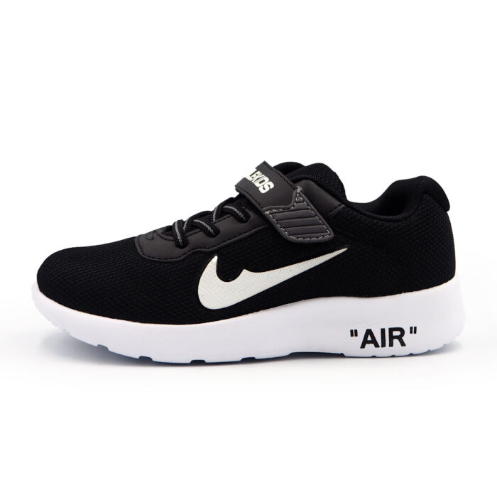 Kule Kids Boys Rubber Shoes School Sneakers Girl Korean Style Murah Kasut Kanak-Kanak Lelaki Children Sneakers kz3558 BLACK - Image 6