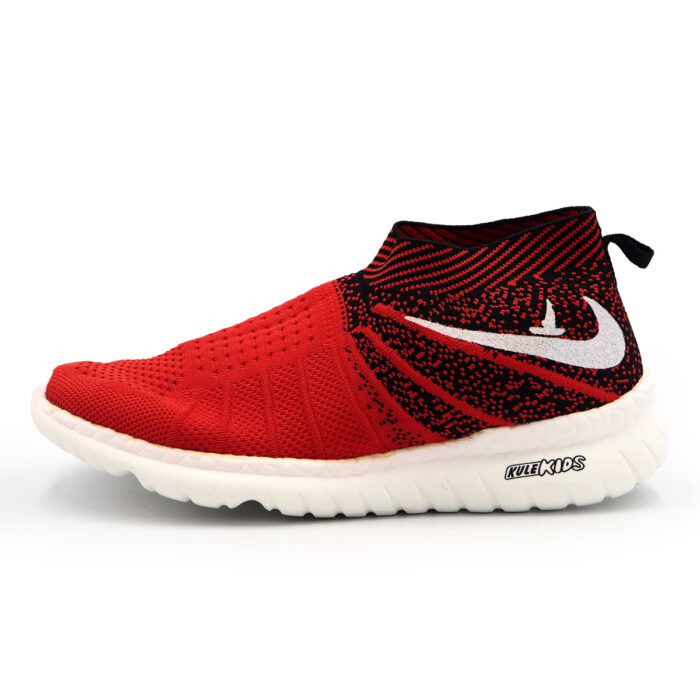 Kule Kids Running Shoes For Man & Lelaki Red Black Casual Shoes Walking Gym Jogging, Unisex KasutB - kz3142 Red Black - Image 6