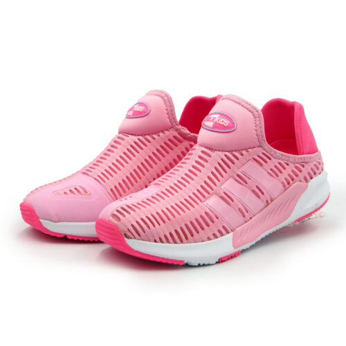 Kulelkids Pink Sneakers for Girls Running Casula Light Weight Summer Kasut Children (KZ3160 PINK)