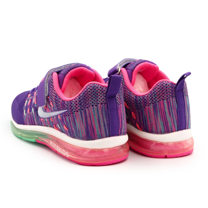 Kule Kids Girls Trainers Shoes Child School Sneakers Casual Fashion Outdoor Indoor Comfort Non Slip Mesh Flat Shoes Spring Summer Fall Pink PurpleB - kz3139 - purple - Image 4