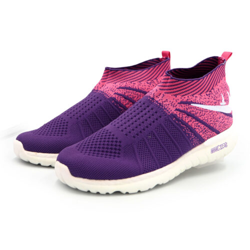 Kule Kids Running Shoes For Womens & Girls Pink Purple Casual Shoes Walking Gym JoggingB - kz3142 pink purple