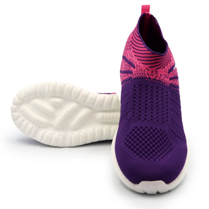 Kule Kids Running Shoes For Womens & Girls Pink Purple Casual Shoes Walking Gym JoggingB - kz3142 pink purple - Image 5