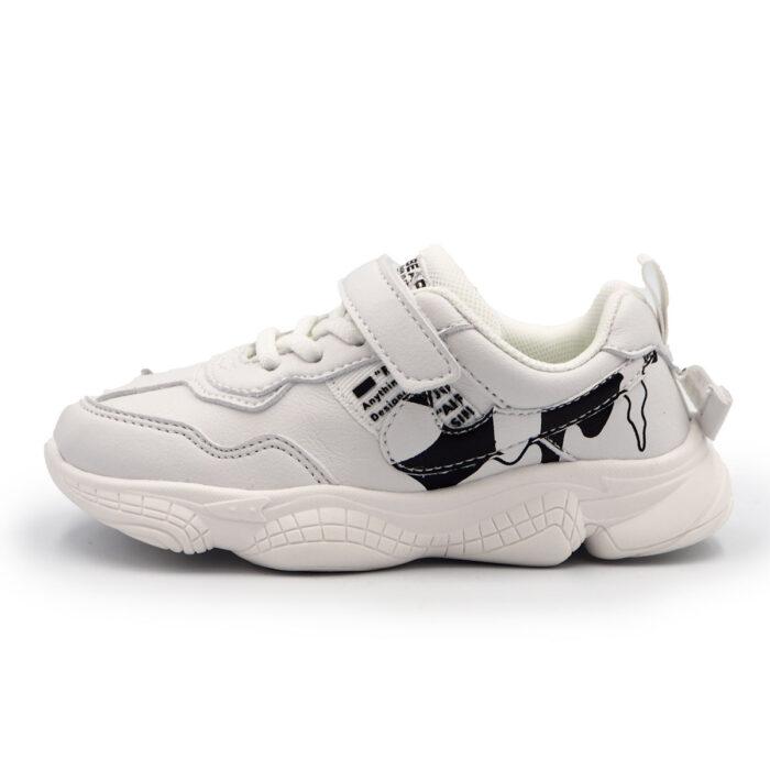 Babear: Casul Shoe For Children Clean Lines & Comfort in White Casual Shoes (Sizes 26-30 EUR)(B- 1093536 white) - Image 6