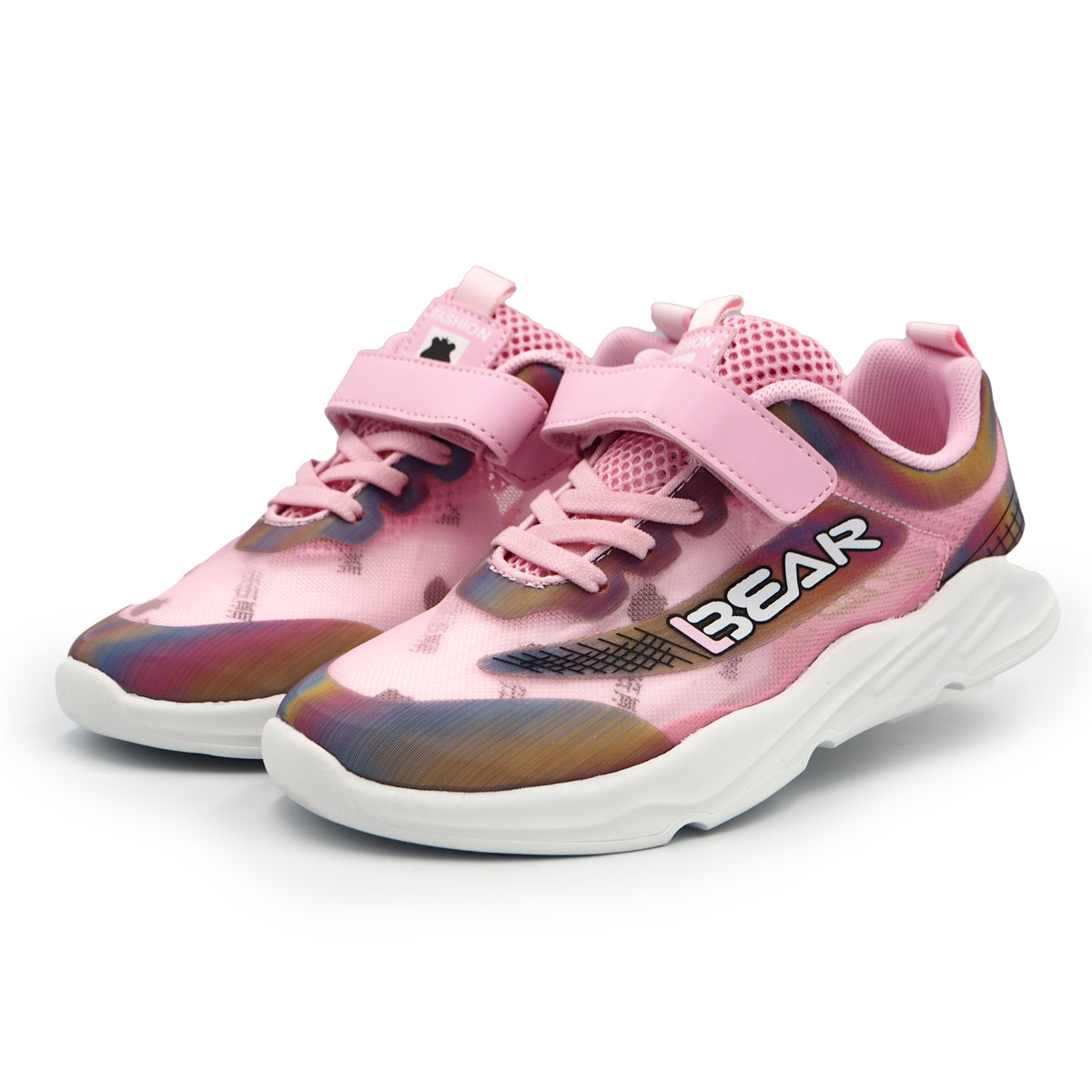 Stylish Comfort: Pink PU Women's Shoes with Durable MD Outsole - Sneaker|Kastu Wanita(1092604 - pink)