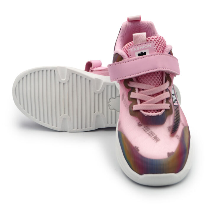 Stylish Comfort: Pink PU Women's Shoes with Durable MD Outsole - Sneaker|Kastu Wanita(1092604 - pink) - Image 5