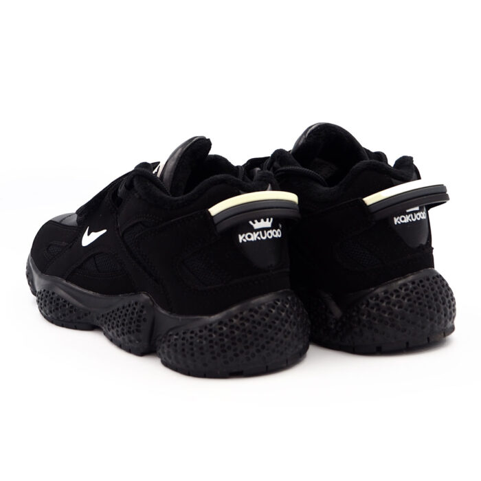 Kakudao Durable Black Sneakers for Running - Hiking Shoes For Man - Kasut Lelaki B - k6615 black - Image 4