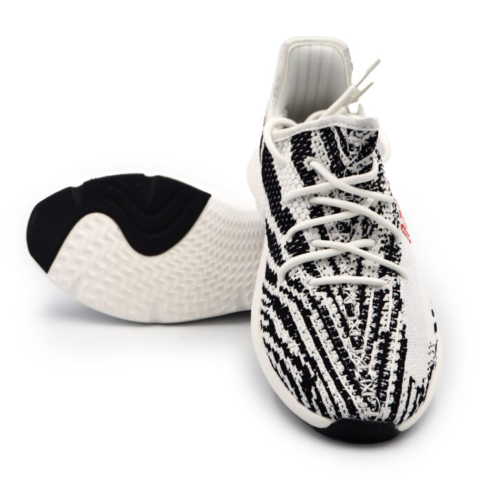 New Bannuao Men's White Kasut Fashion Walk in Sport Running Flat Shoe for Boys B- wl661-04 - Image 5