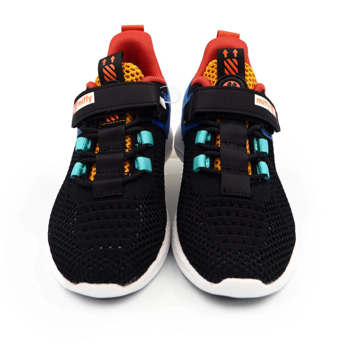 Miffy Yellow Mesh Slip-On Sneakers for Girls Breathable Hoes with Strap for Children(B - 62617 Black Oragne) - Image 2