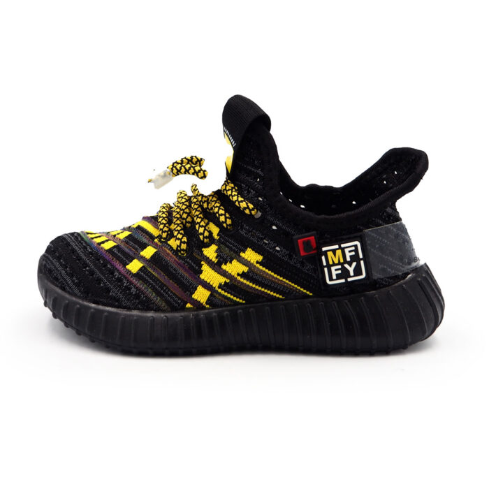 Miffy  Boys Girls Trainers Kids Sneakers Athletic Casual Running Shoes Child Sports Walking Shoes Fashion Comfortable B- 62136 - Black Yellow - Image 6