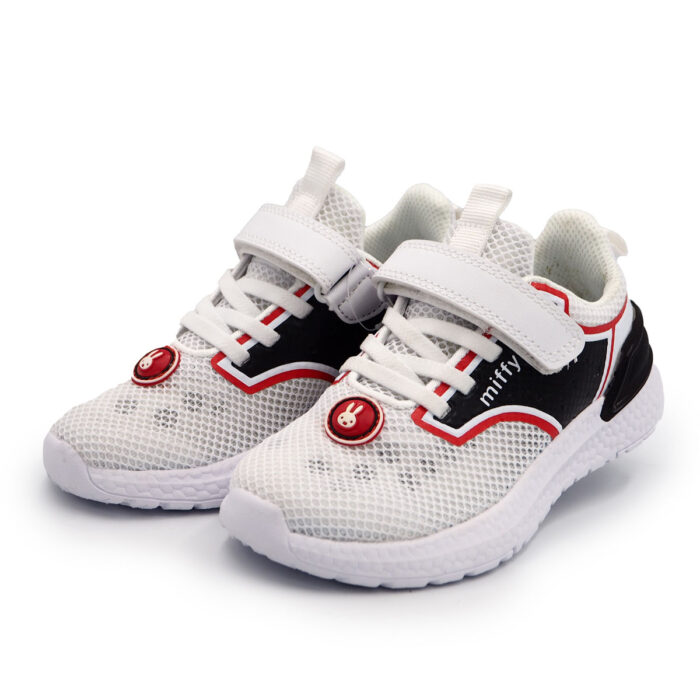 Miffy Pink Mesh Sneakers for Kids (Ages 3-5), School & Pre School Shoe - Kasut (B- 62266  Pink Mesh)
