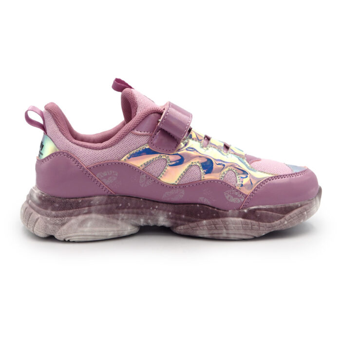 Miffy Comfy Fashion Pink - Gold Sneakers for Women size From 32 - 37 Easy On/Off) - Kastu (B - 61667 Gold purple) - Image 7