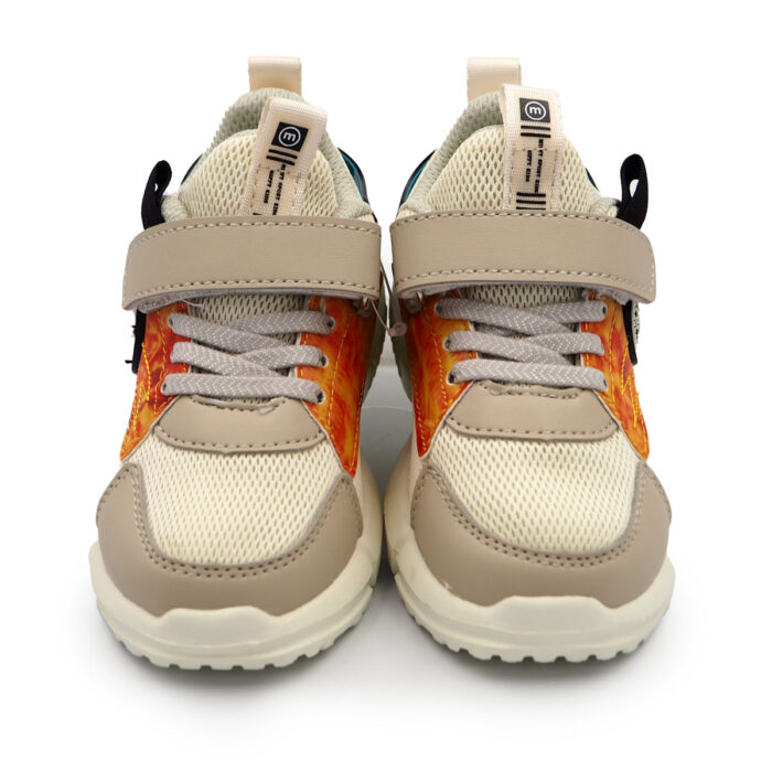 Miffy Girls Chidlren Fashion Sneakers with A Mesh and PU Upper with Glitter Accents, EVA Outsole, Lace-Up ClosureB- 61286 - Image 2