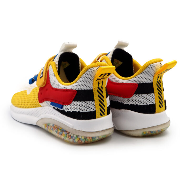 Miffy Yellow Mesh Slip-On Sneakers for Girls Breathable Hoes with Strap for Children B - 62617 Yellow - Image 4