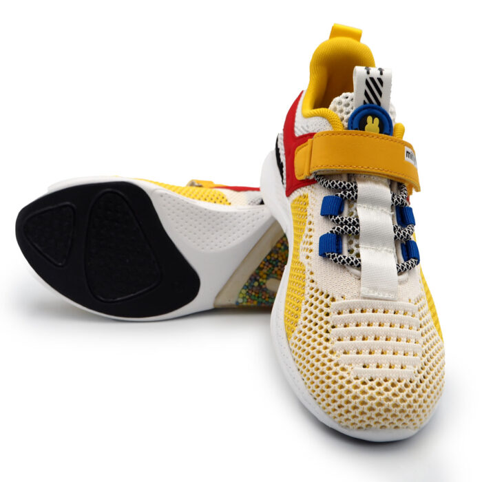 Miffy Yellow Mesh Slip-On Sneakers for Girls Breathable Hoes with Strap for Children B - 62617 Yellow - Image 5