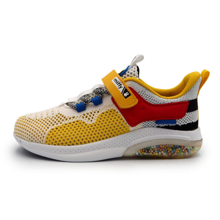 Miffy Yellow Mesh Slip-On Sneakers for Girls Breathable Hoes with Strap for Children B - 62617 Yellow - Image 6