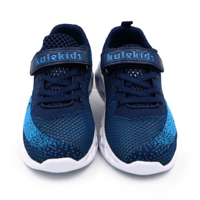 KuleKids Shoes For Boys - Girls - Women Size from 31 - 37, Casual Sneaker for Unisex (B- KZ3238 - Blue) - Image 2