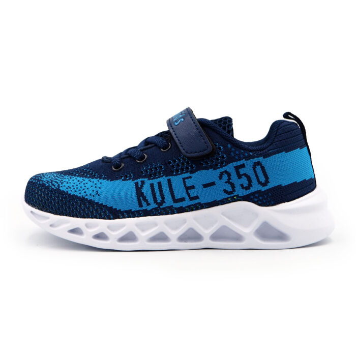 KuleKids Shoes For Boys - Girls - Women Size from 31 - 37, Casual Sneaker for Unisex (B- KZ3238 - Blue) - Image 6