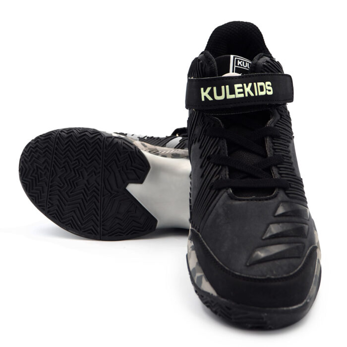 Cushion Training Shoes Athletic Shoes Anti-Slip Cushioning Synthetic For Man - Boys - Running Shoe Blue (B - KD5047 Black) - Image 5