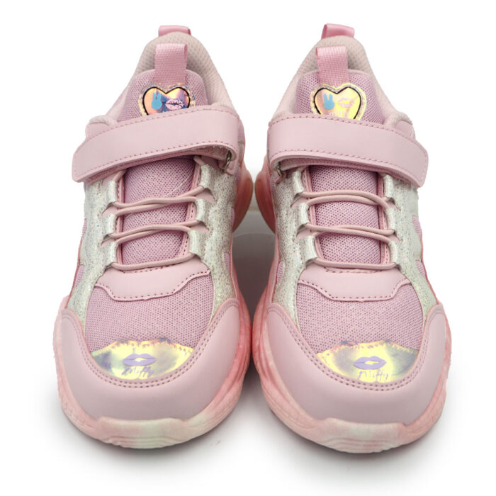 Miffy Comfy Fashion Sneakers for Women size From 32 - 37 Easy On/Off) - Kastu (B - 61667 Glitter purple) - Image 2