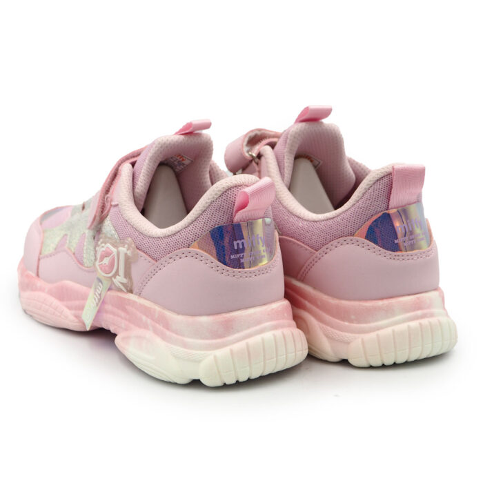 Miffy Comfy Fashion Sneakers for Women size From 32 - 37 Easy On/Off) - Kastu (B - 61667 Glitter purple) - Image 4