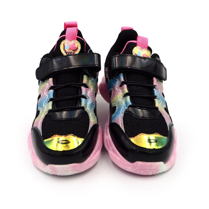 Miffy Fashion Running Shoes for Kids Girls Pink black Mesh Breathable Sneakers Sport Kasut  B - 61667 - Image 2