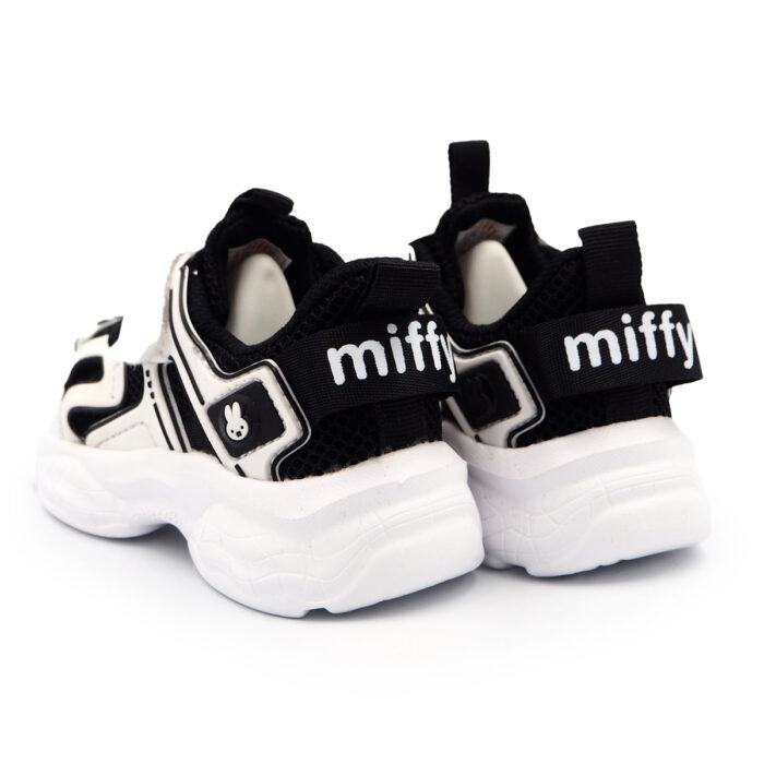 White Sneakers for Boys (Easy On/Off) White Color School Boys Shoes - Running Kasut Anak-Anak(B - 62256-White) - Image 4