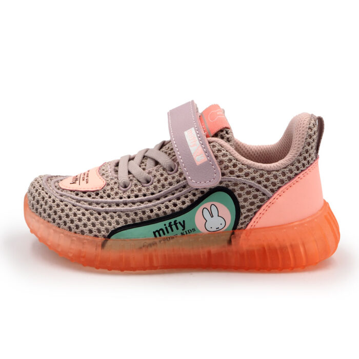 Miffy Kids Shoes for Activites & Sports - Mesh Breathable Stylish Brown Sneakers for Kids B- 62286   Brown - Image 6