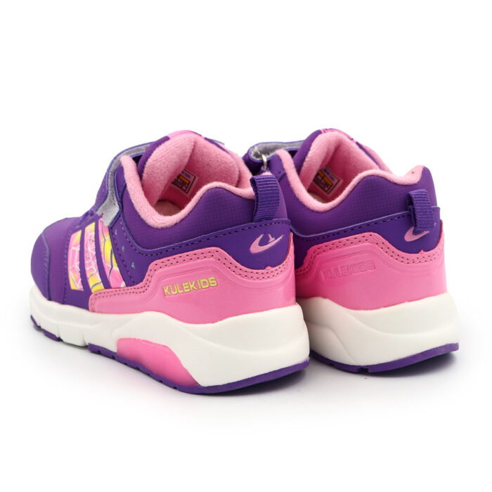Kule Kids:Boys & Girls Casual Shoes Bold Style Meets Comfort in Black Plum (Sizes 26-31 EUR ) (B- Kx2079 - PURPLE) - Image 4