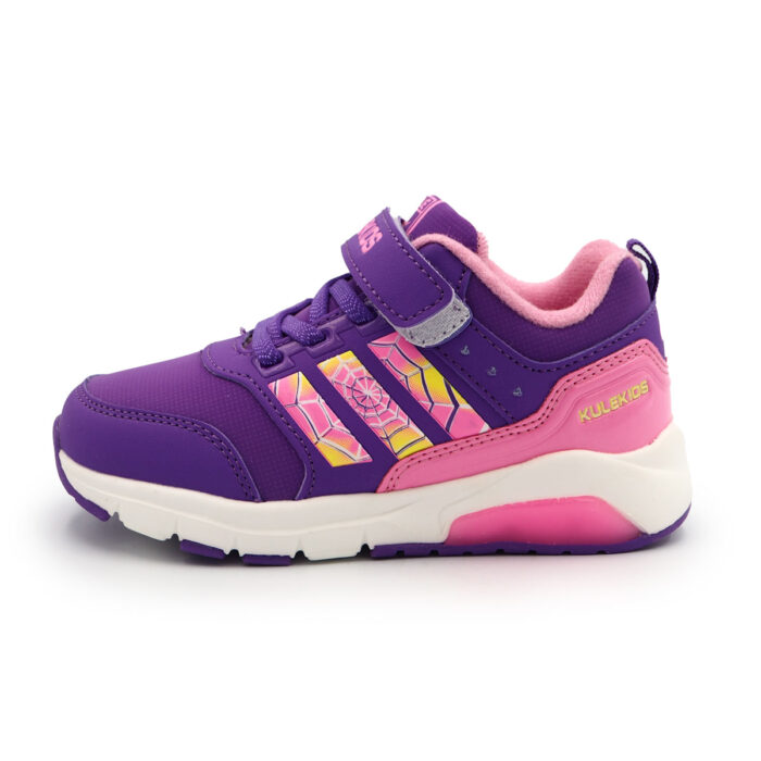 Kule Kids:Boys & Girls Casual Shoes Bold Style Meets Comfort in Black Plum (Sizes 26-31 EUR ) (B- Kx2079 - PURPLE) - Image 6