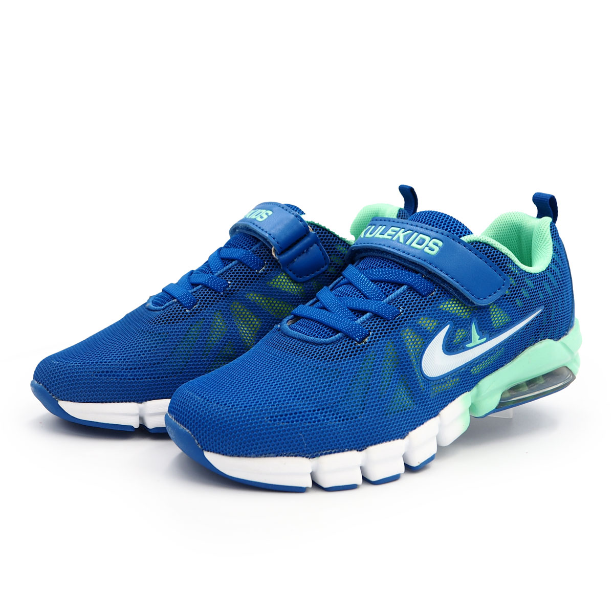 "Kule Kids: Conquer Comfort and Style in Blue Casual Shoes for Women & Boys (Sizes 31-37 EUR)  (B- Kz3138 Blue)"