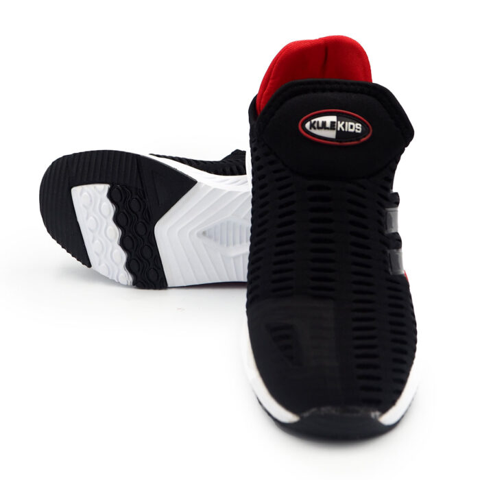 "Kule Kids: Slip On Comfort for Cool Chidlren Girls, Women Senaker - Easy Take on Off (Sizes 31-37 EUR)(B- KZ3160 - Black) " - Image 5